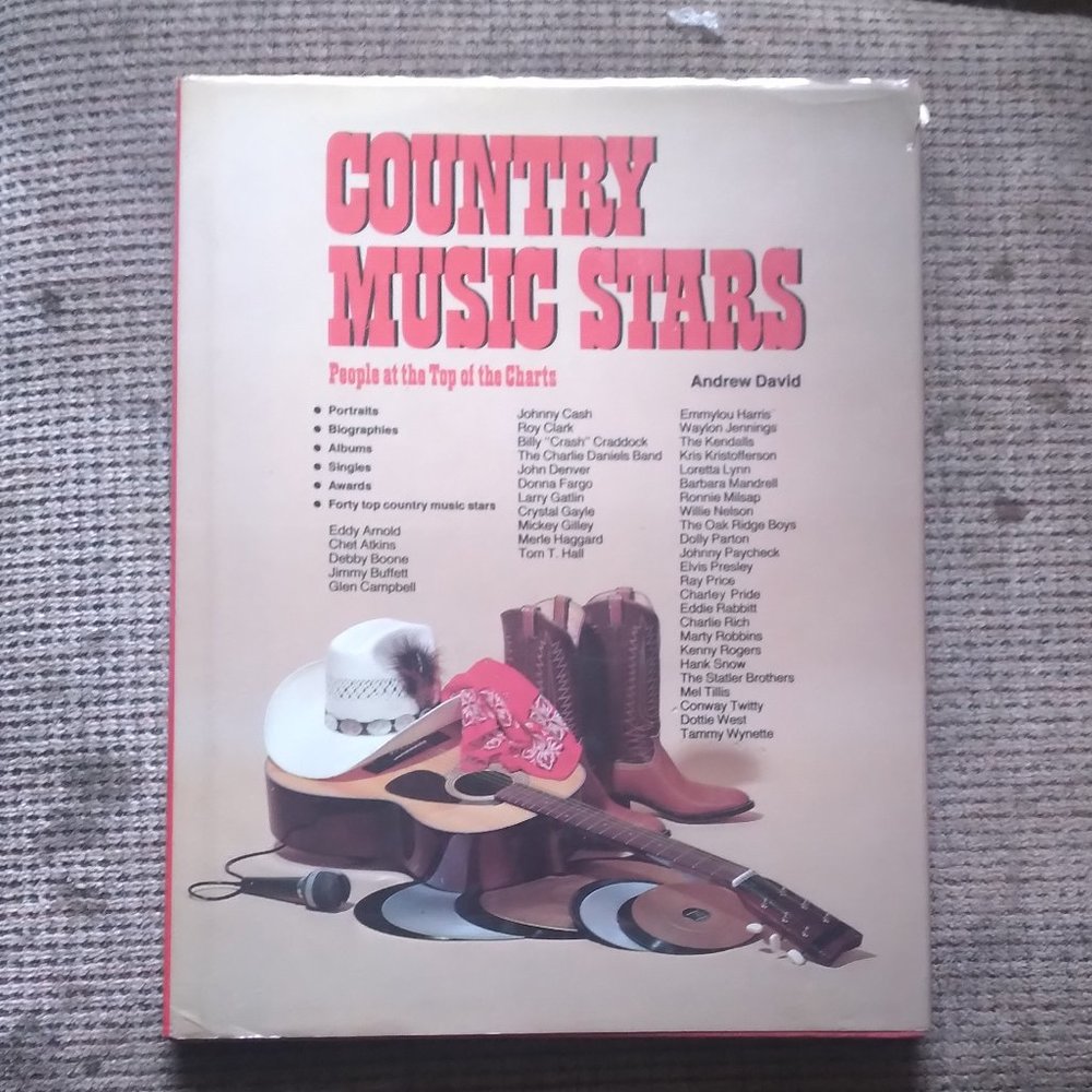 Hardcover Coffee Table Book - Country Music Legends
